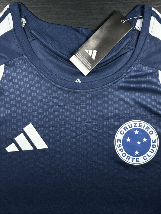 Camisa Cruzeiro Treino Azul Escuro/Marinho 26/27