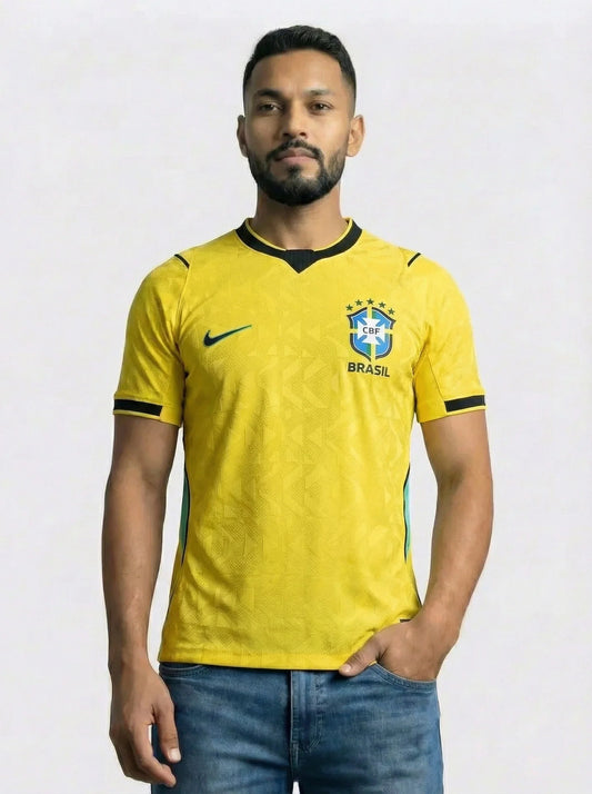 Camisa Jogador Seleção Brasil Amarela I 26/27 - Igual as fotos